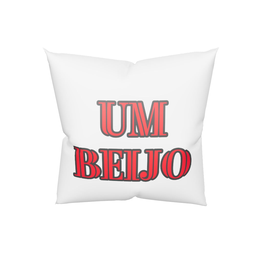 BRAZIL BOUTIQUE- ONE KISS IS ALL IT TAKES -UM BEIJO Premium Pillow
