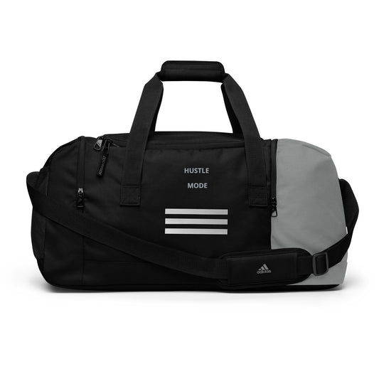 HUSTLE MODE adidas duffle bag