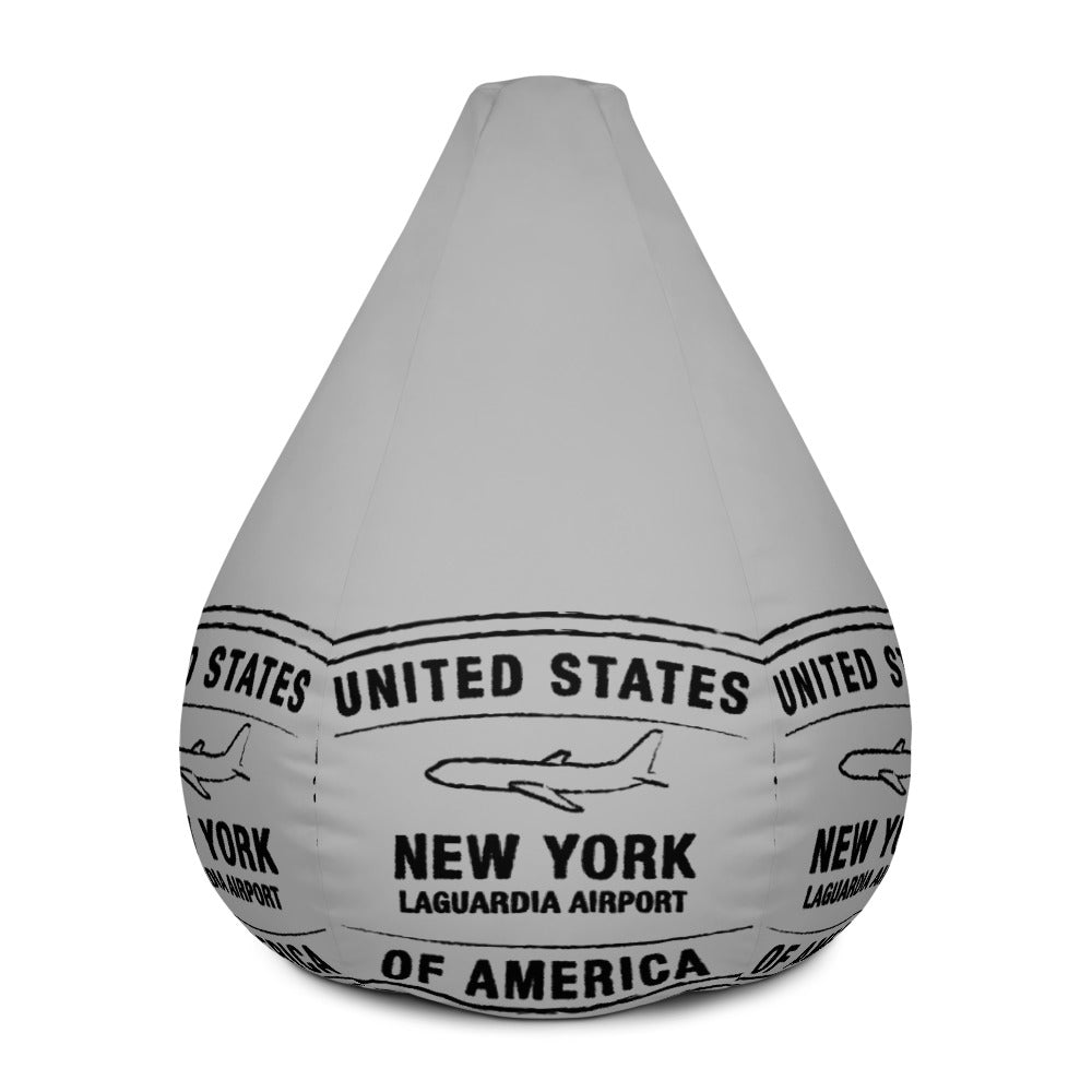 NEWYORK STAMP Bean Bag Chair Cover
