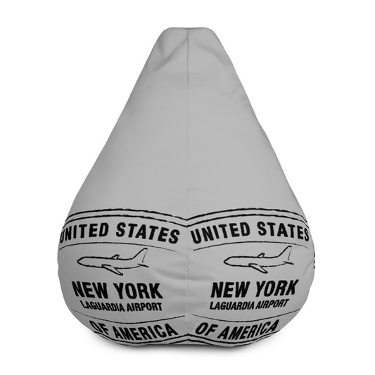 NEWYORK STAMP Bean Bag Chair Cover