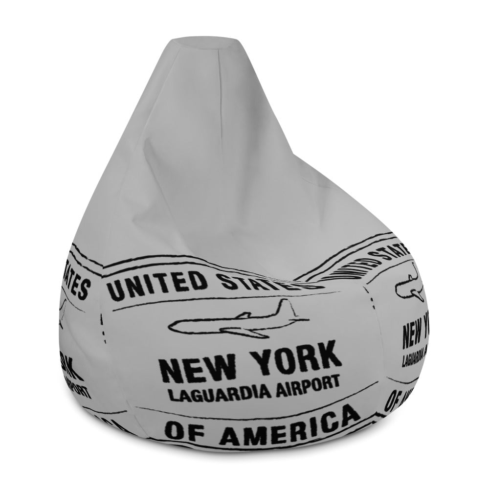 NEWYORK STAMP Bean Bag Chair Cover