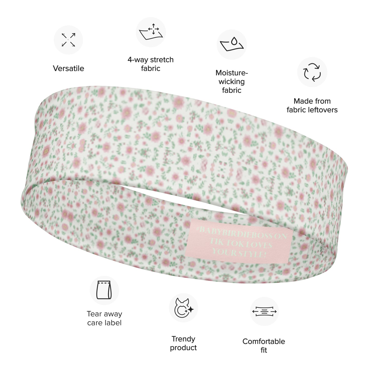 SPA DAY- COUNTRY FLOWERS Headband