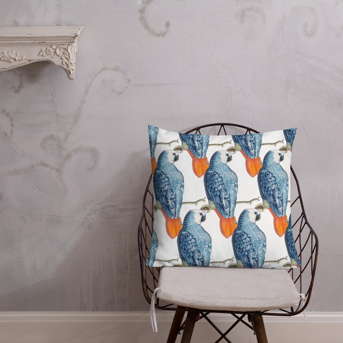 BLUE PARROT Premium Pillow