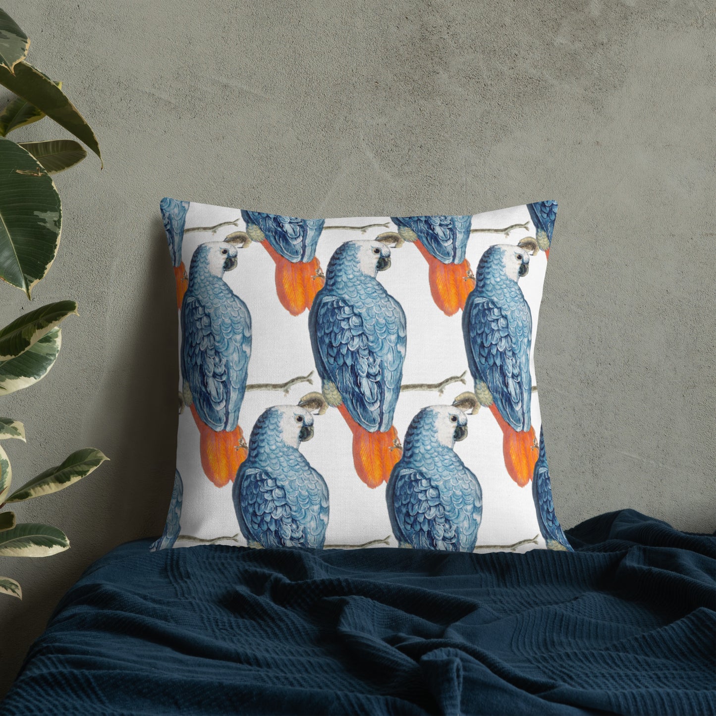 BLUE PARROT Premium Pillow