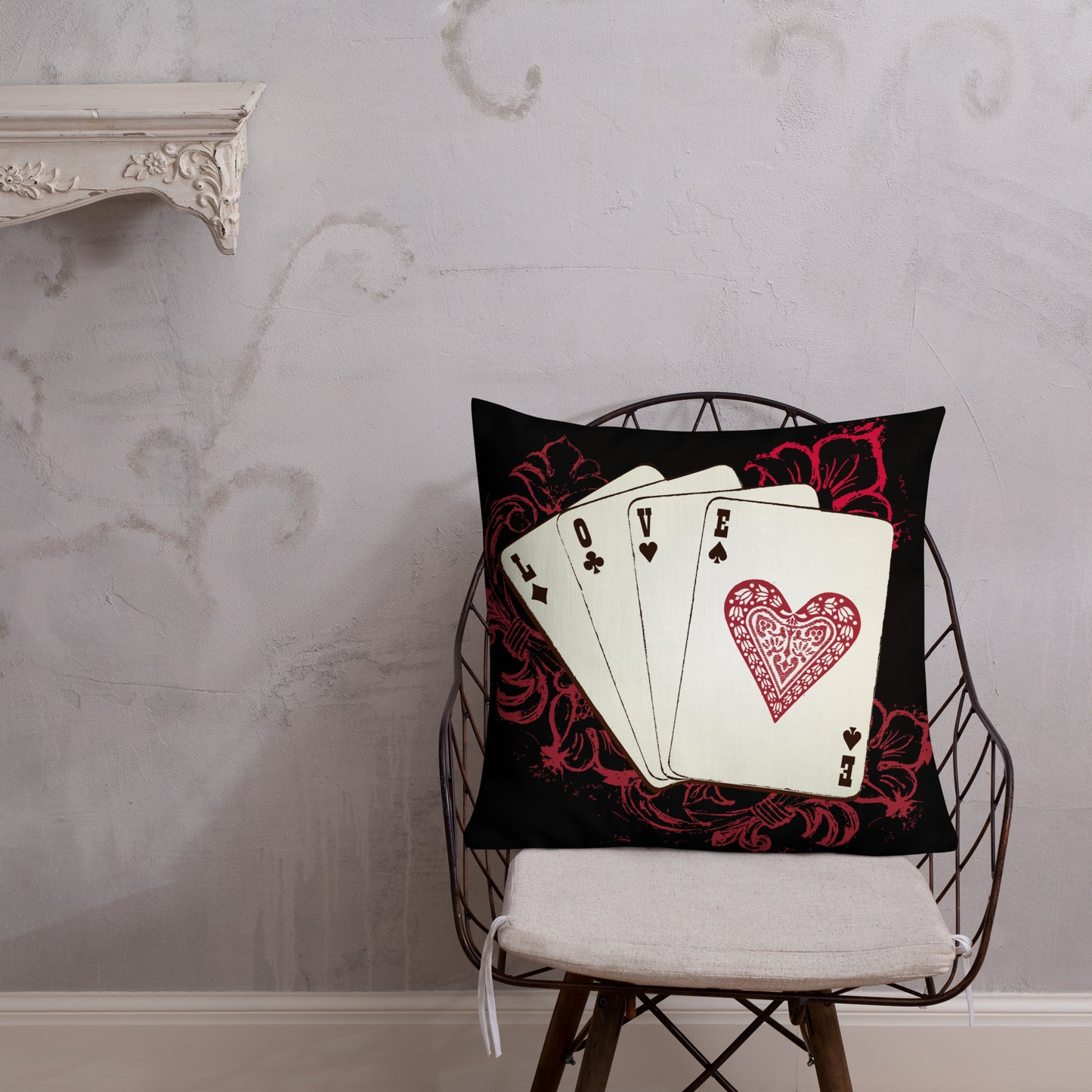 WHAT HAPPENS IN VEGAS Premium Pillow