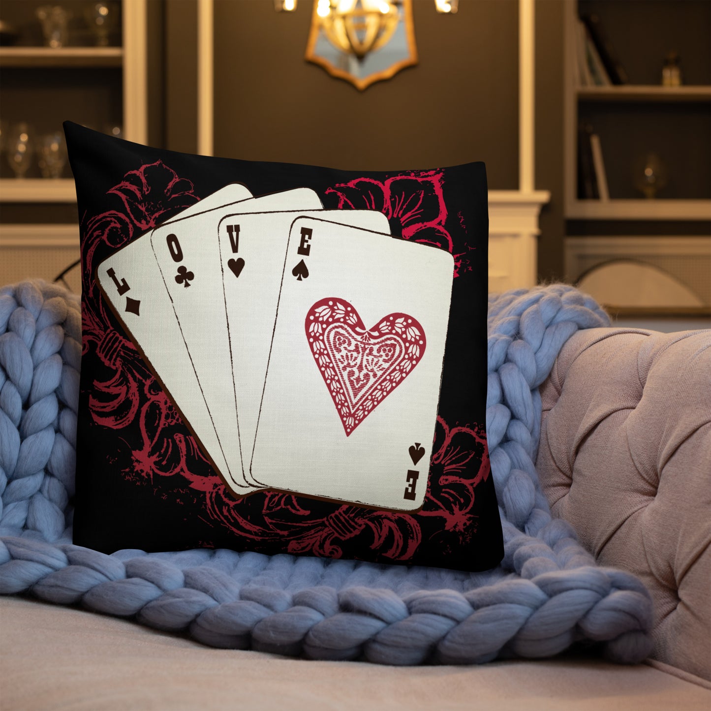 WHAT HAPPENS IN VEGAS Premium Pillow