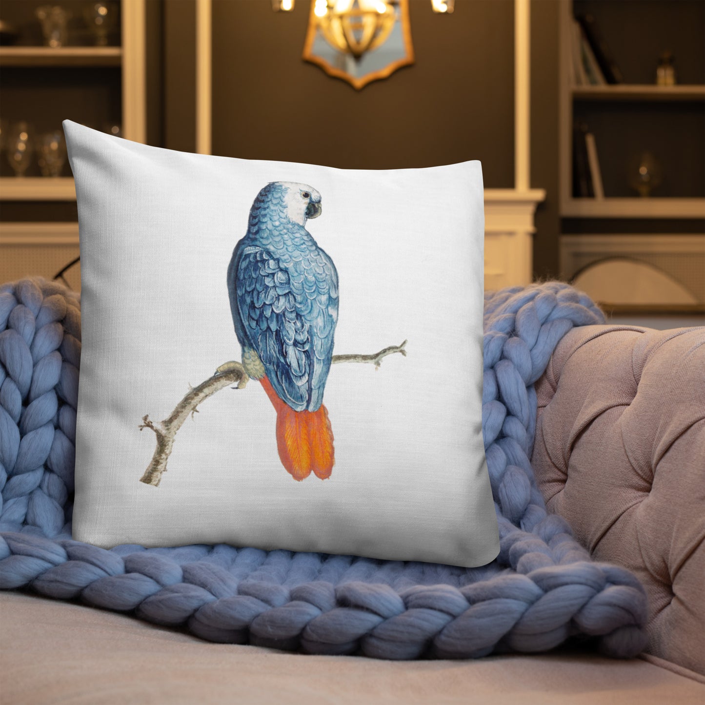 BLUE PARROT Premium Pillow