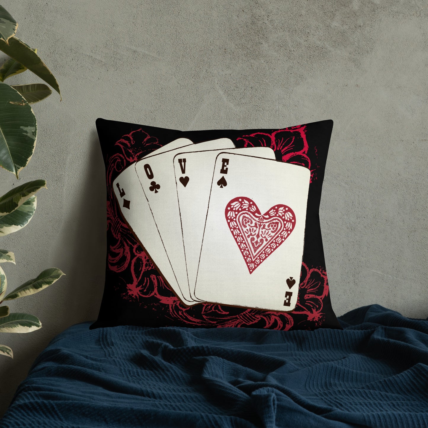 WHAT HAPPENS IN VEGAS Premium Pillow