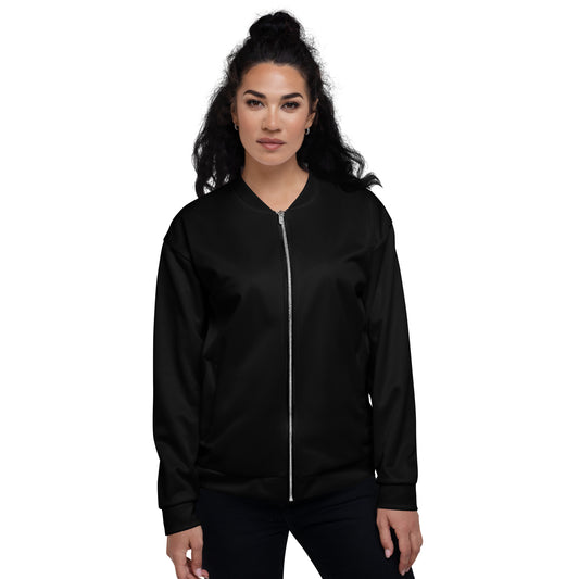 CALL ME BOSS - (PINK TRIM WORDS) ON A BLACK Bomber Jacket