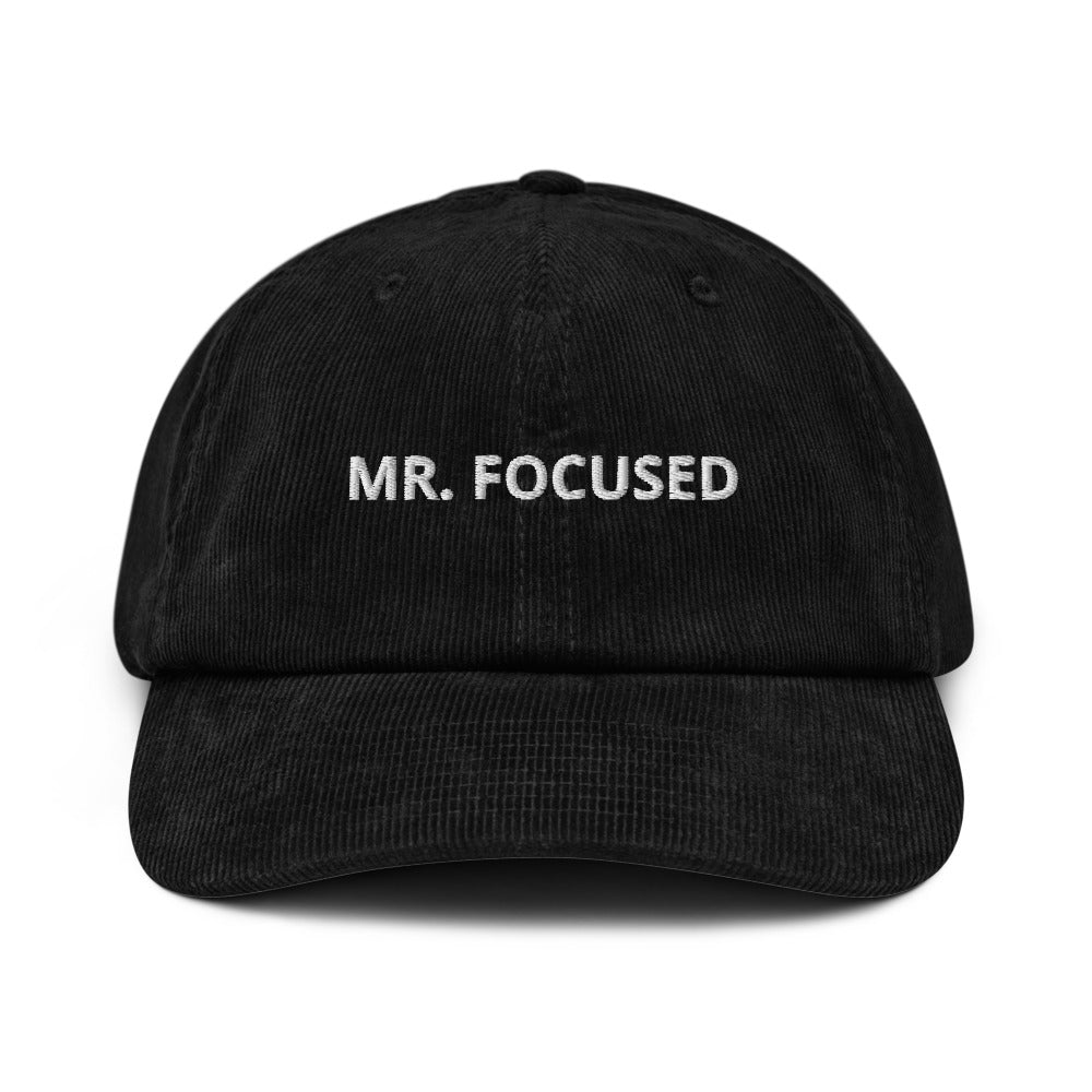 MR.FOCUSED Corduroy hat