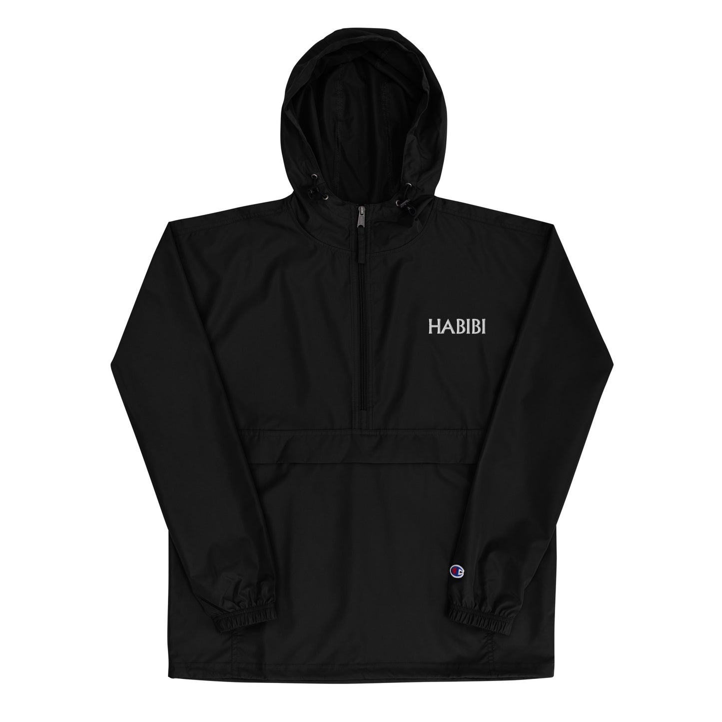 HABIBI Embroidered Champion Packable Jacket