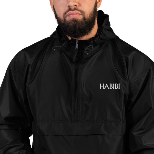 HABIBI Embroidered Champion Packable Jacket