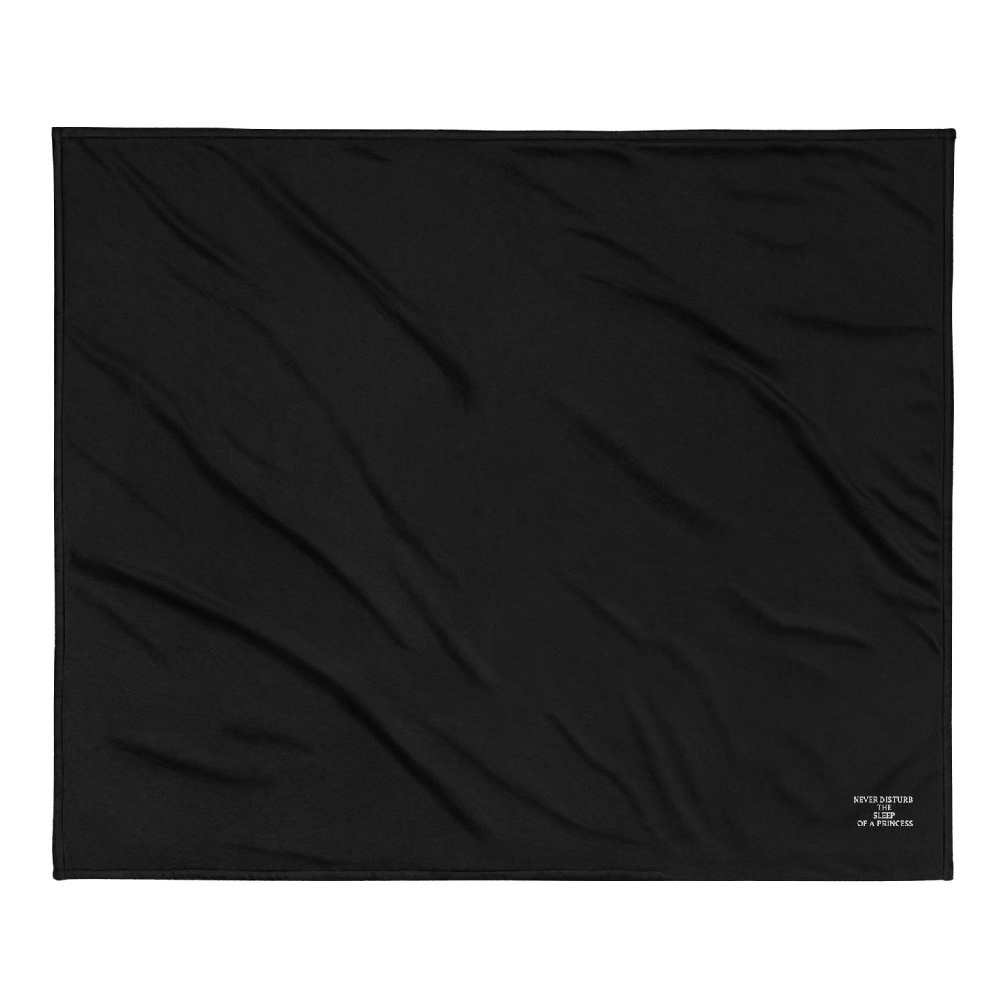 NEVER DISTURB THE SLEEP OF A PRINCESS Premium sherpa blanket