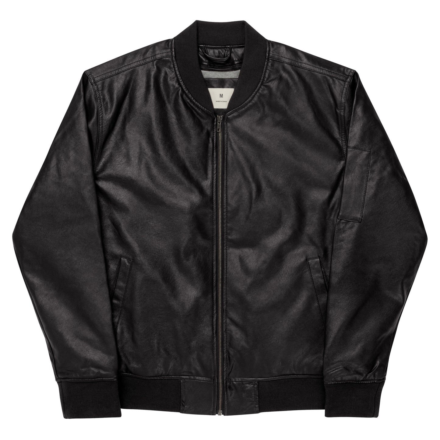 ITALIA Leather Bomber Jacket