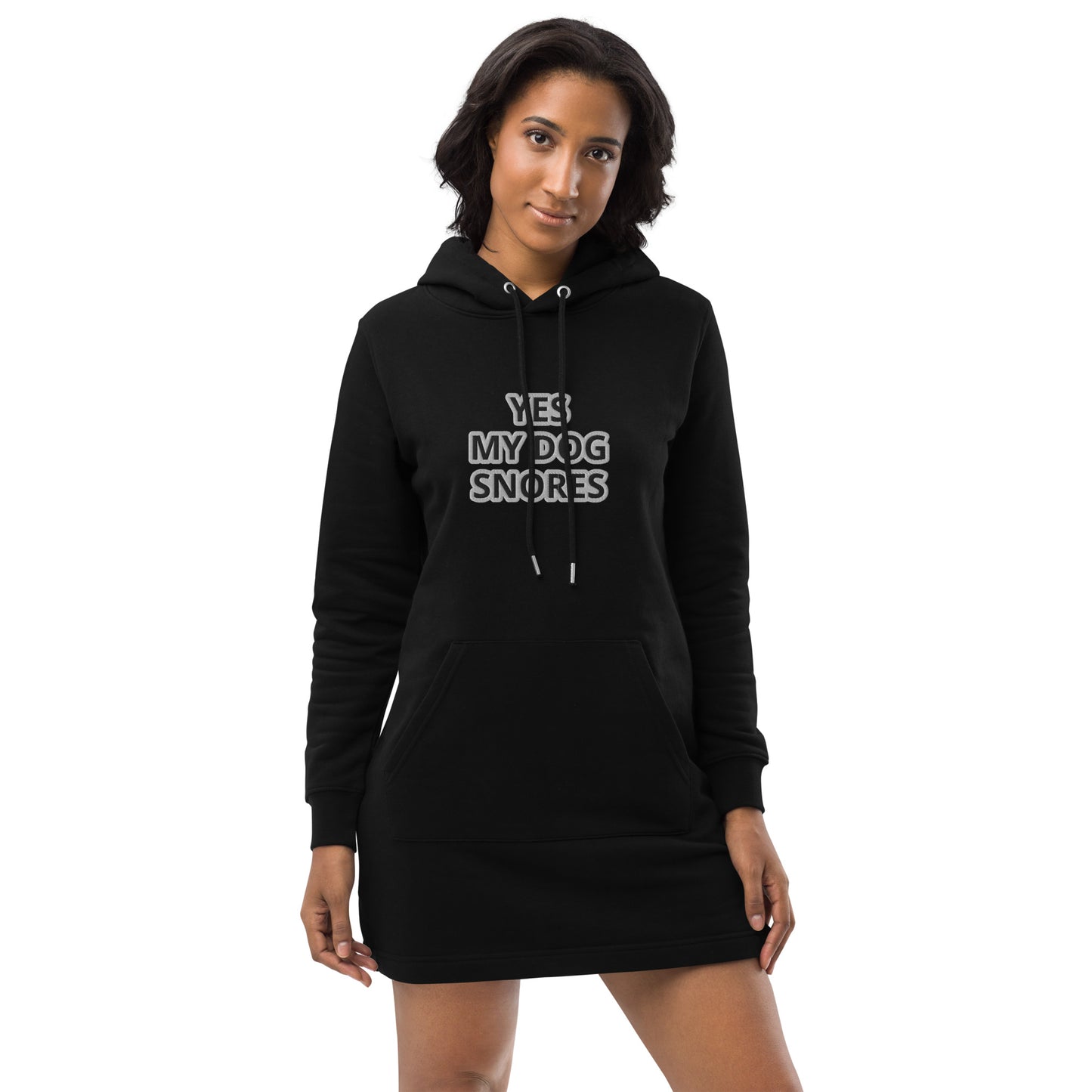 YES MY DOG SNORES Hoodie dress