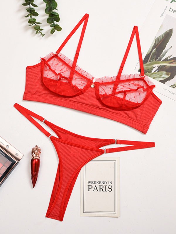 Women's Lace Mesh Lace Lace Camisole Sexy Lingerie