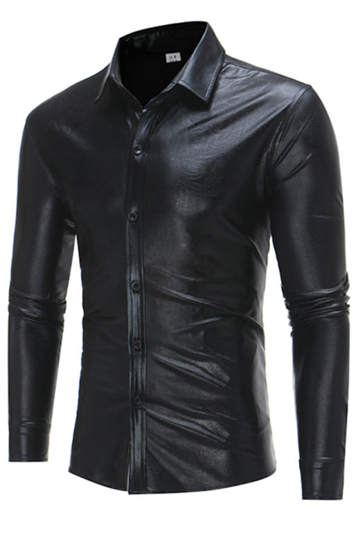 Men's Fashion Classic Leather Jacket