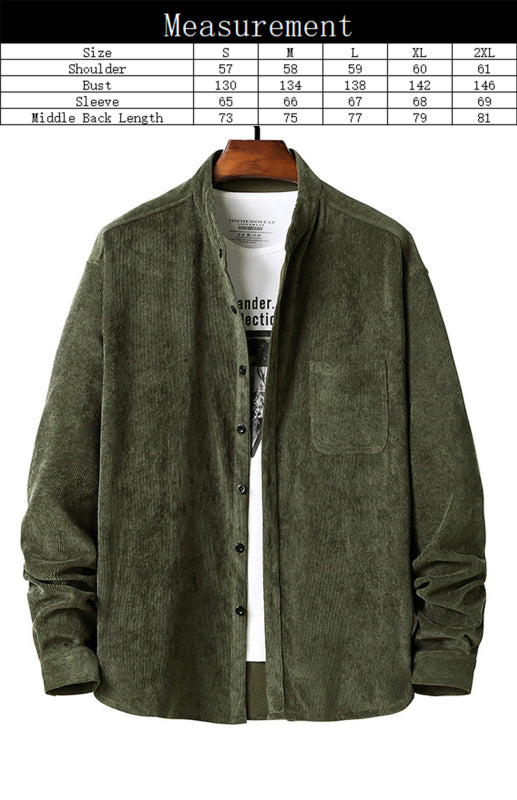 Men's Fashion Casual Long Sleeve Shirts