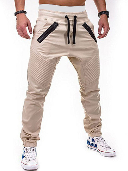 Men's Drawstring Waist Cargo Pants