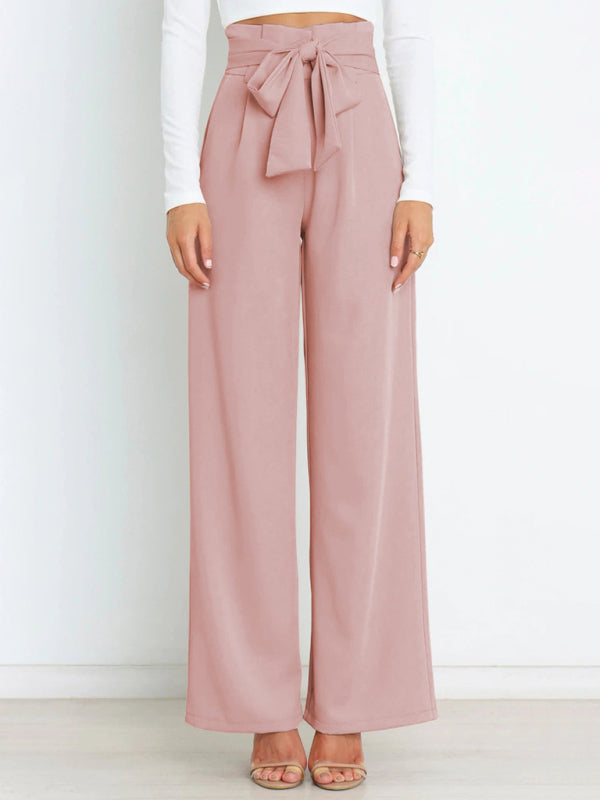 Women's Casual Loose Straight Fit Elegant Trousers