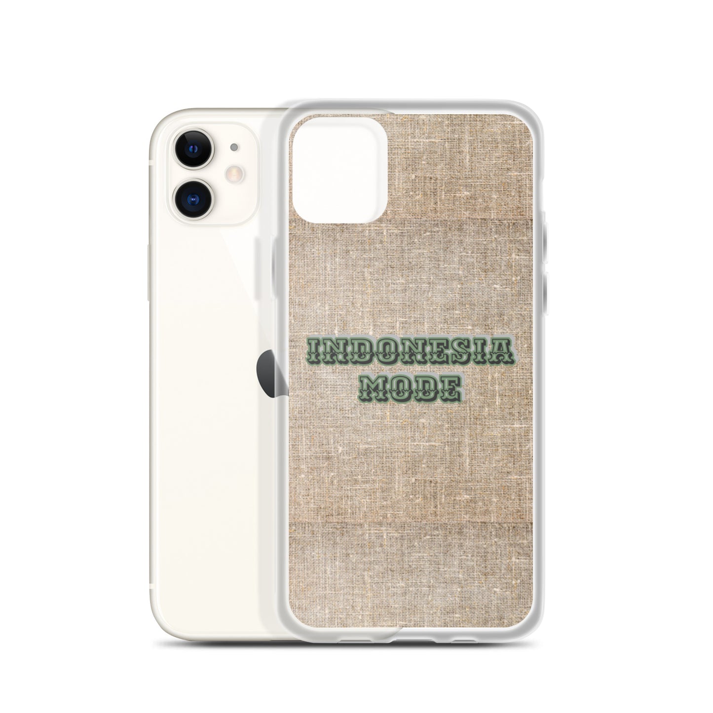 INDONESIA MODE iPhone Case
