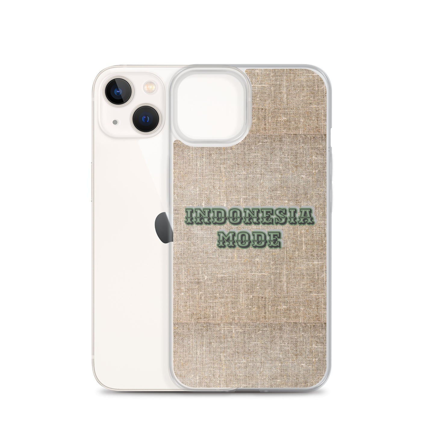 INDONESIA MODE iPhone Case