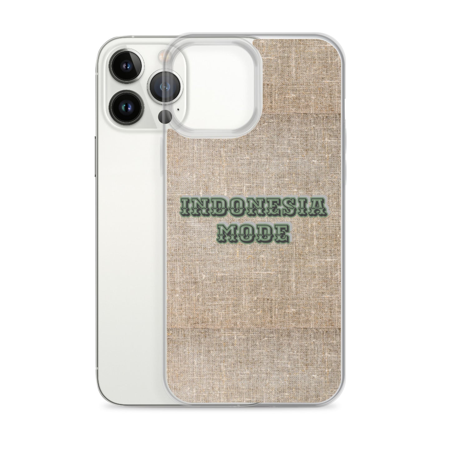 INDONESIA MODE iPhone Case