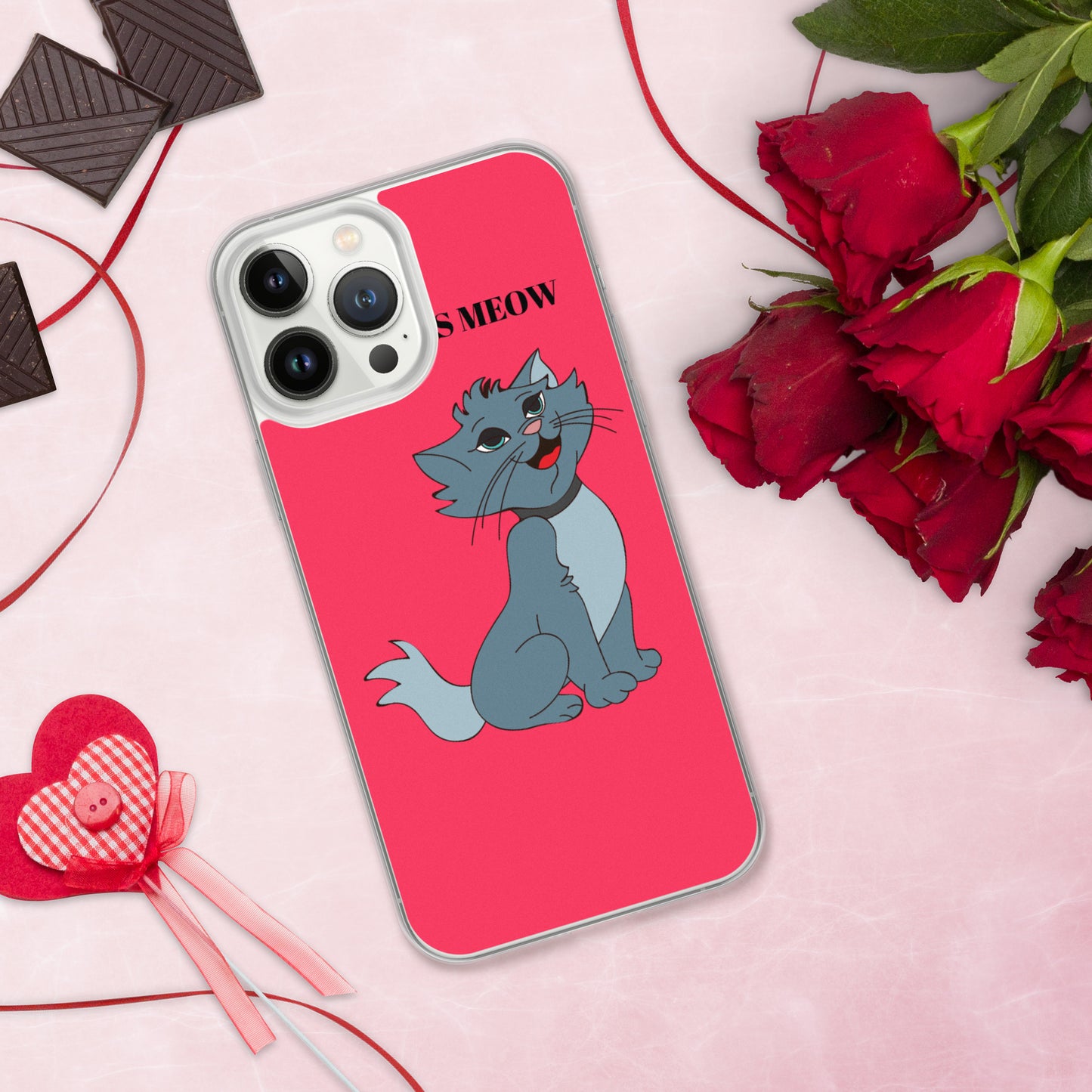 THE CAT'S MEOW iPhone Case