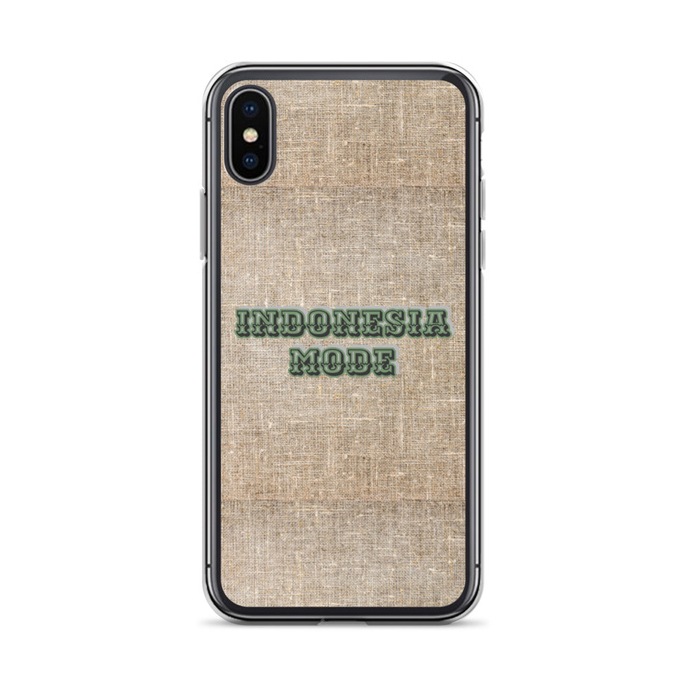 INDONESIA MODE iPhone Case