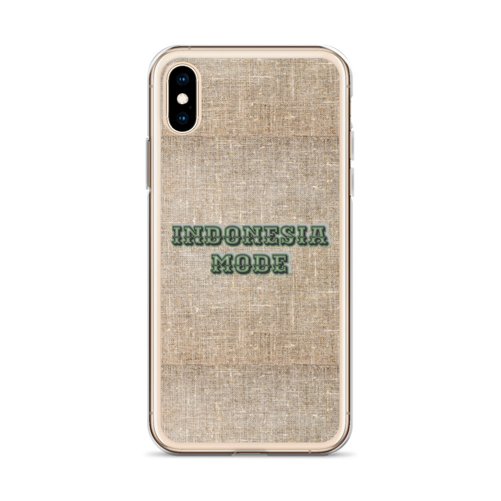 INDONESIA MODE iPhone Case
