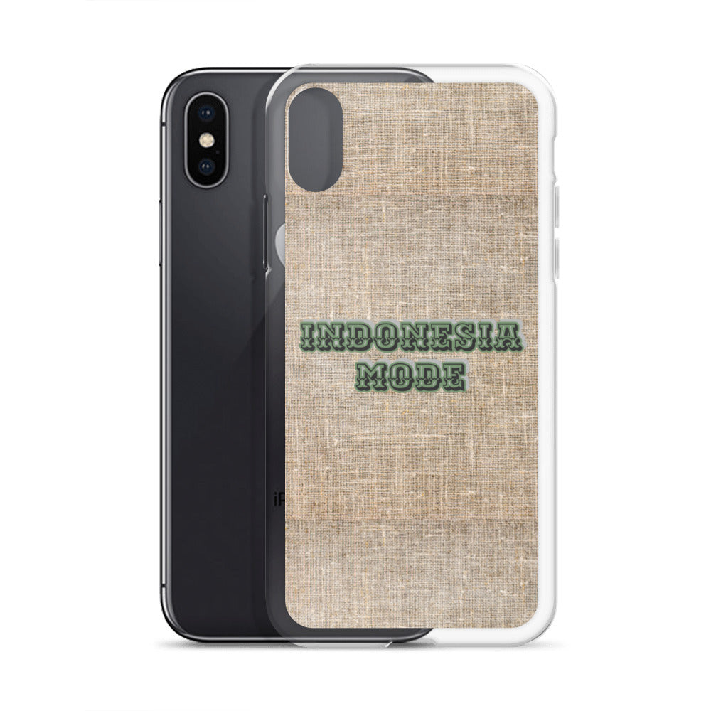 INDONESIA MODE iPhone Case