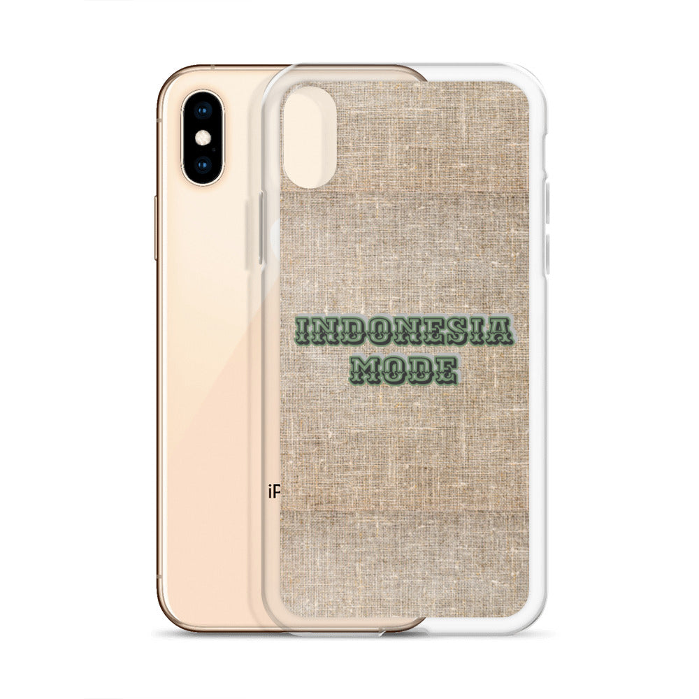 INDONESIA MODE iPhone Case
