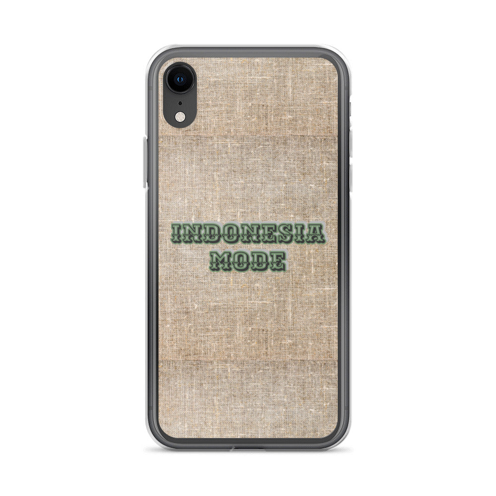 INDONESIA MODE iPhone Case