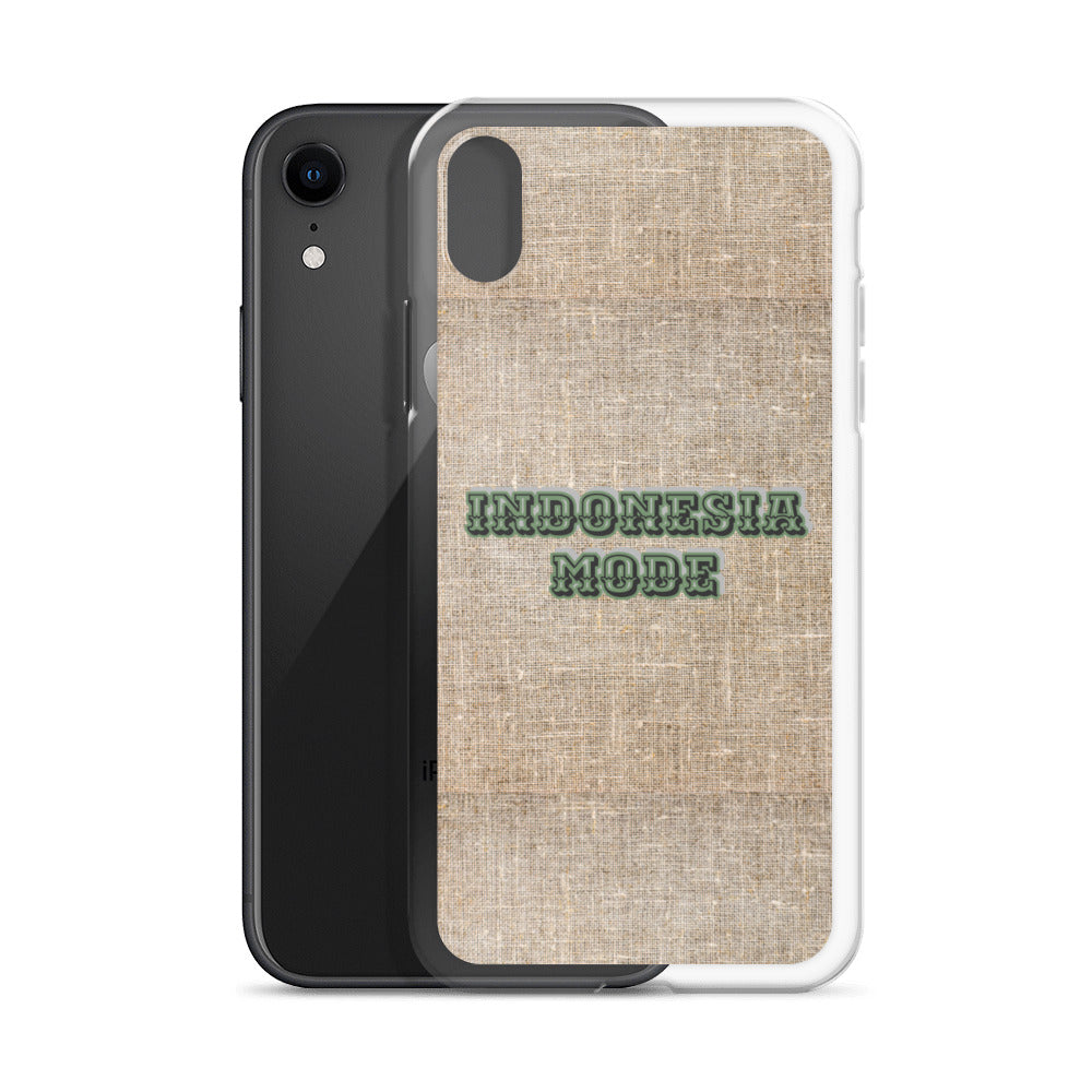 INDONESIA MODE iPhone Case