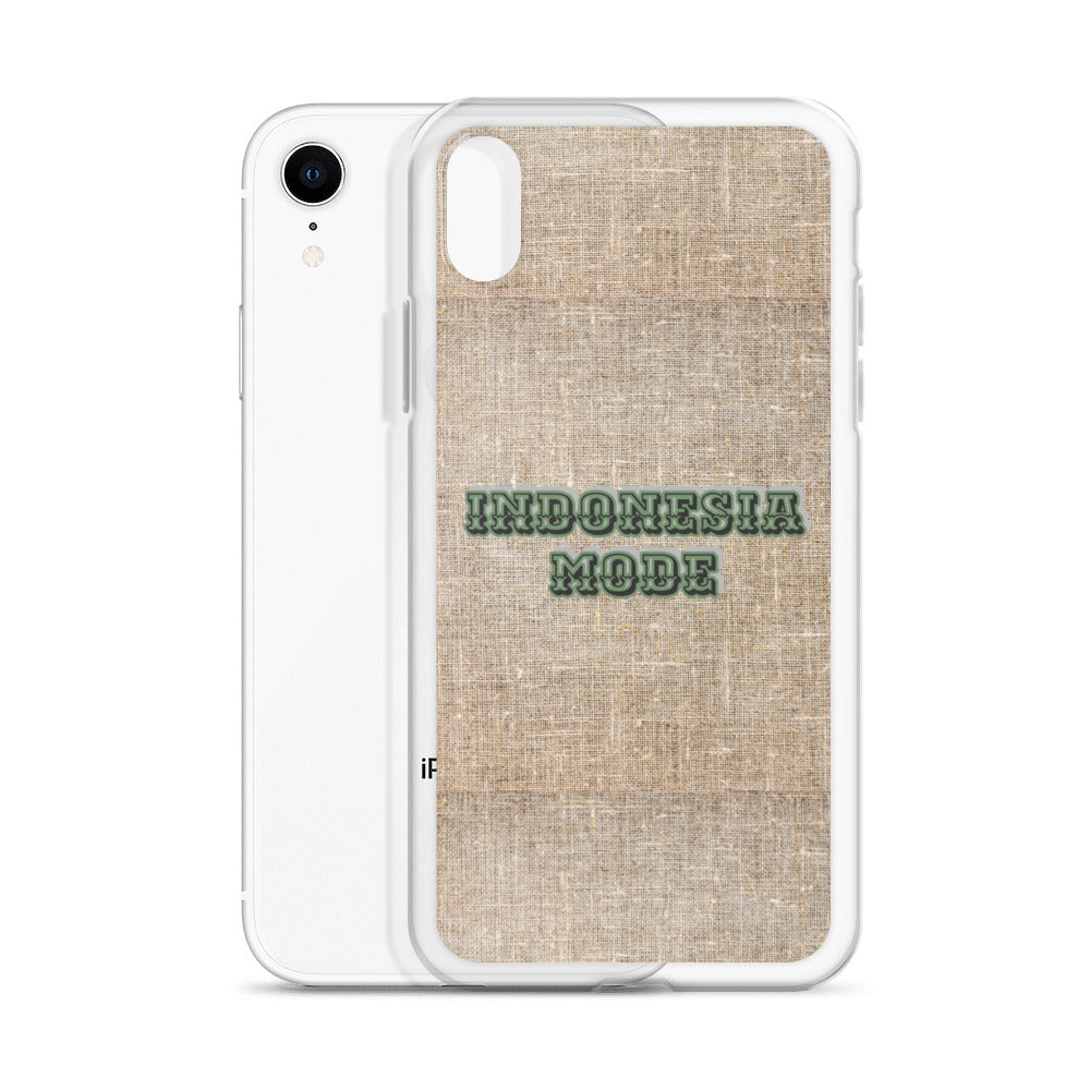 INDONESIA MODE iPhone Case