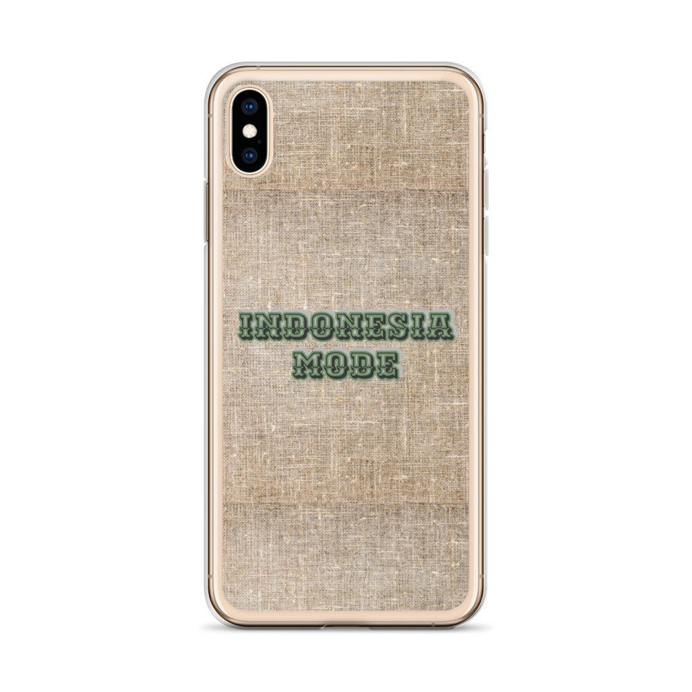 INDONESIA MODE iPhone Case