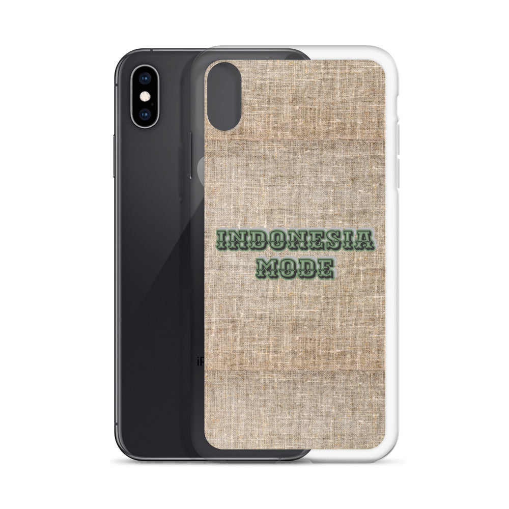 INDONESIA MODE iPhone Case
