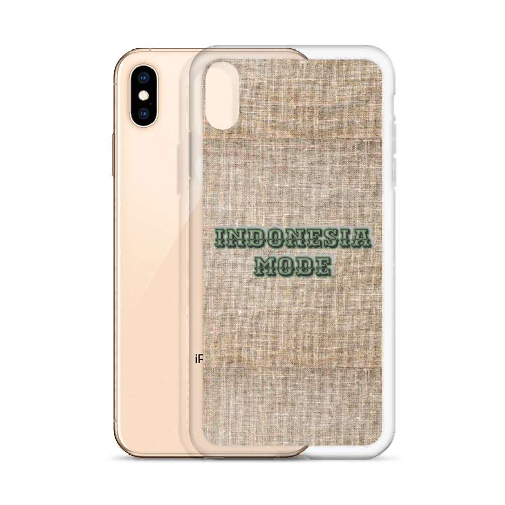 INDONESIA MODE iPhone Case