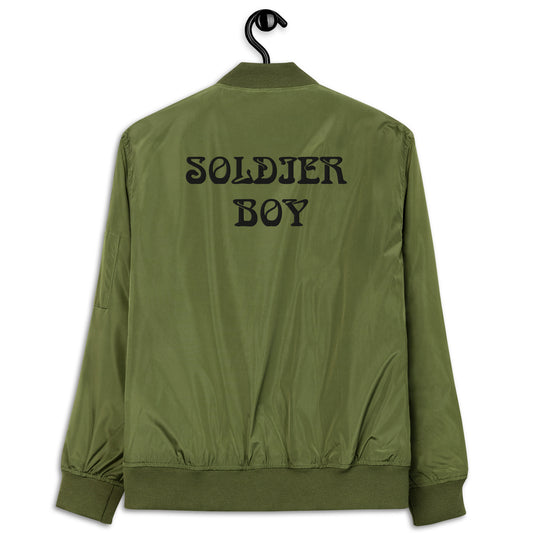 SOLDIER BOY Premium recycled bomber jacket