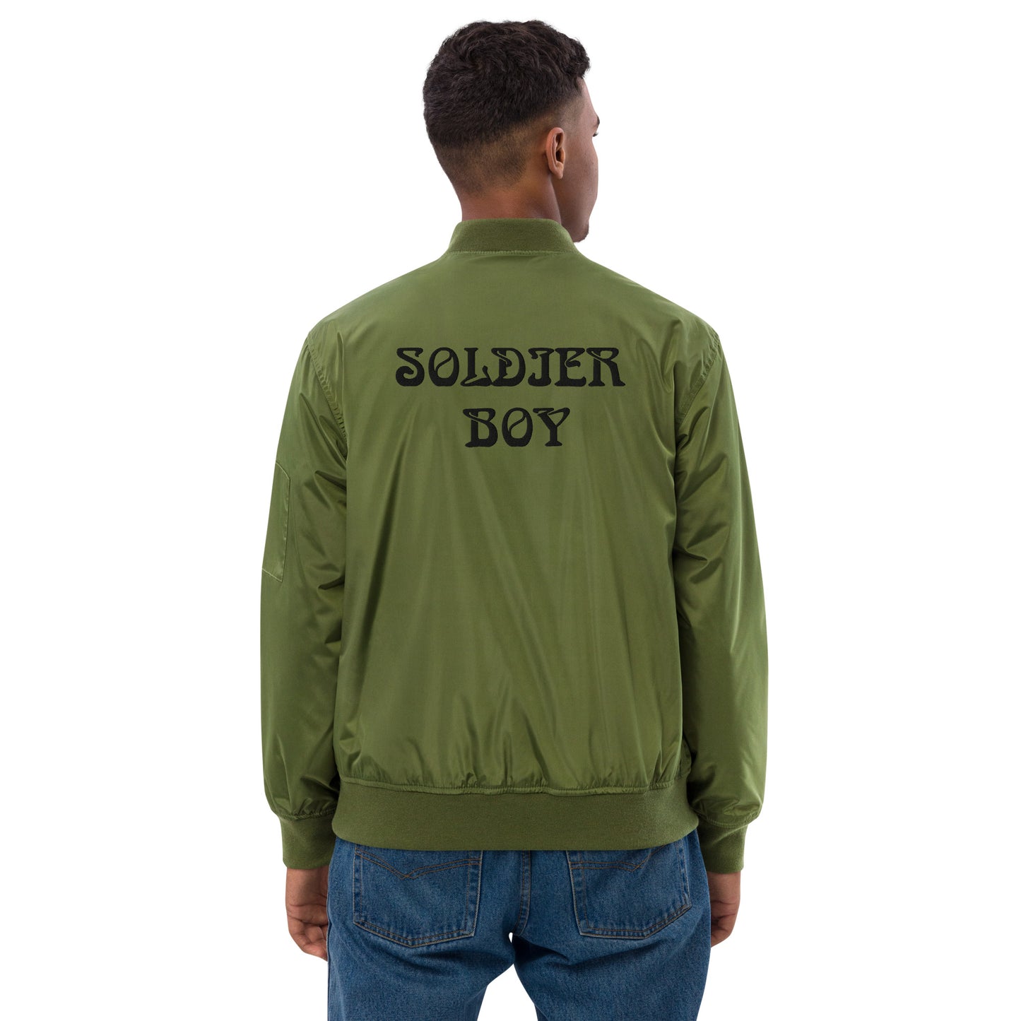 SOLDIER BOY Premium recycled bomber jacket