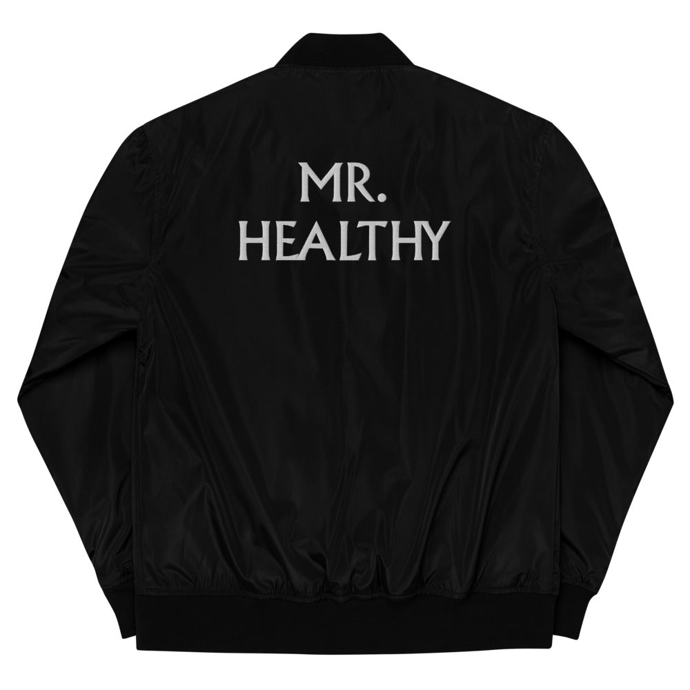 Premium recycled bomber jacket