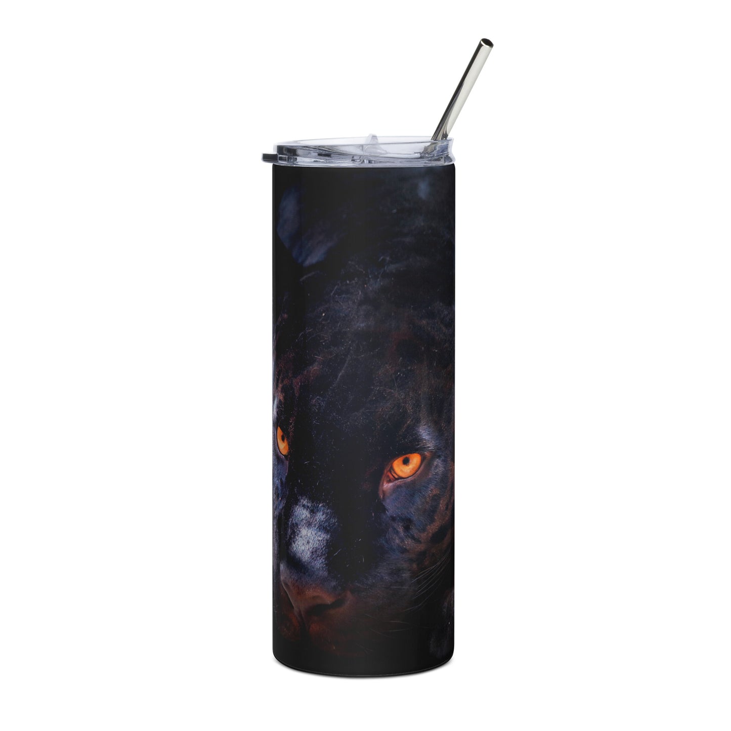 BLACK PANTHER PICTURE Stainless steel tumbler