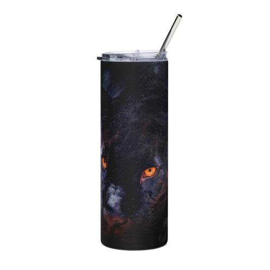 BLACK PANTHER PICTURE Stainless steel tumbler