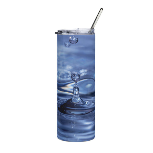 WATER A DROP FROM THE OCEAN Stainless steel tumbler