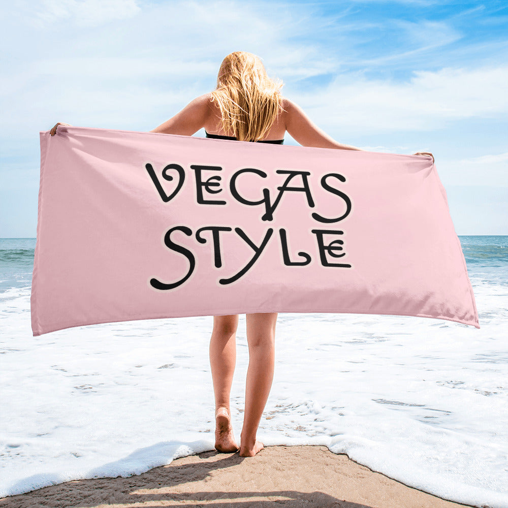 VEGAS STYLE PINK Towel