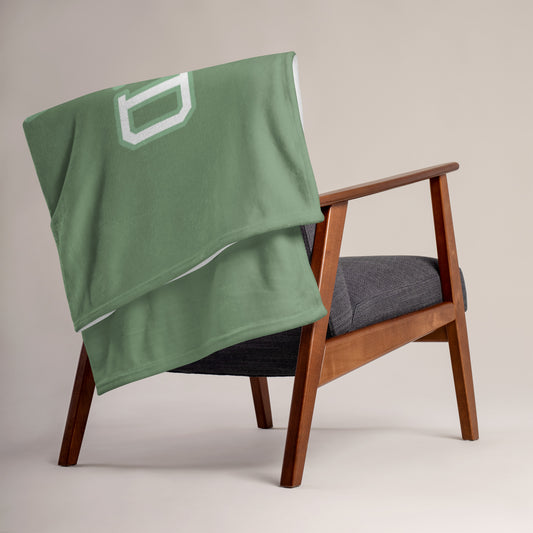 OFFICIAL BIRD BLANKET -----OLIVE COLOR Throw Blanket