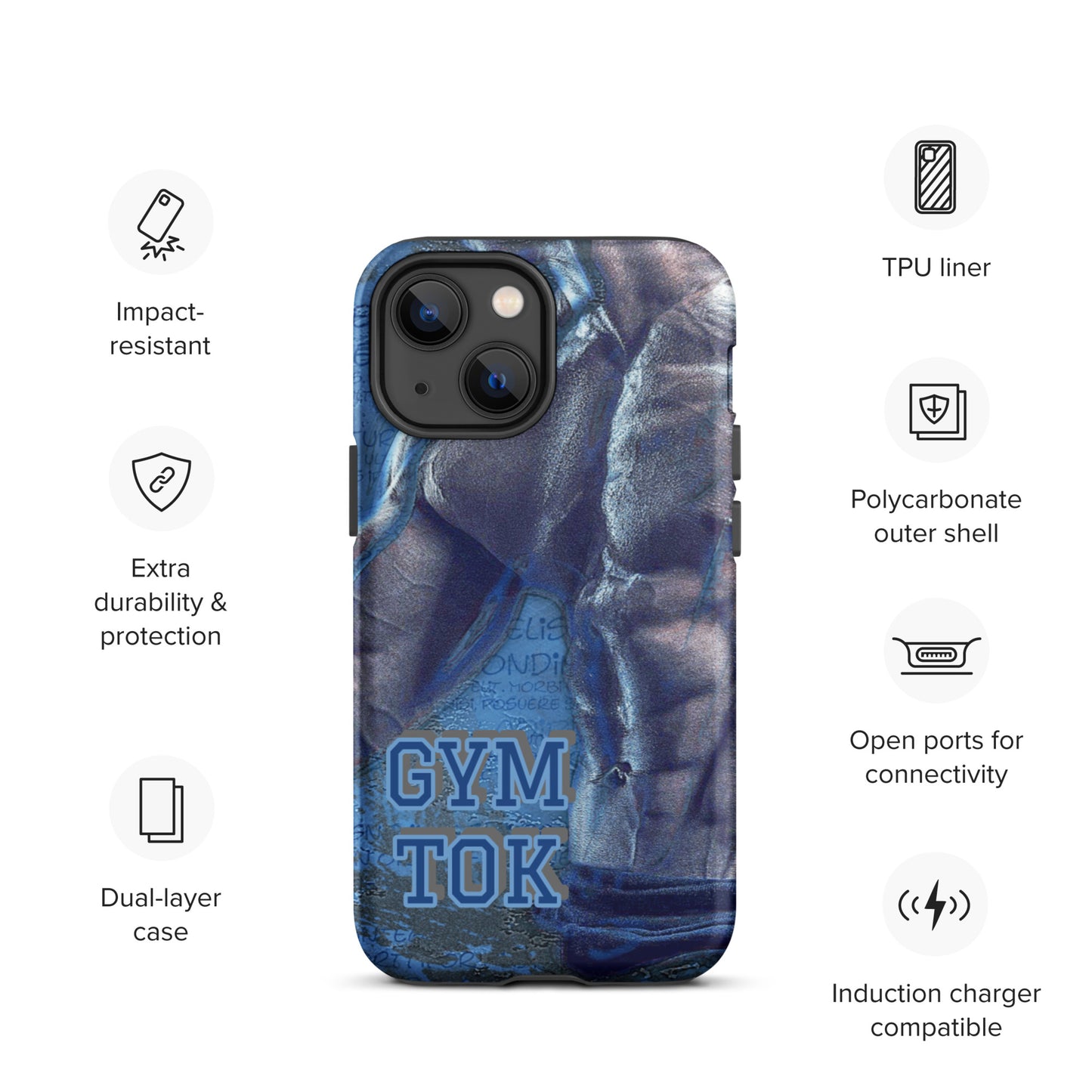 GYMTOK----Tough iPhone case