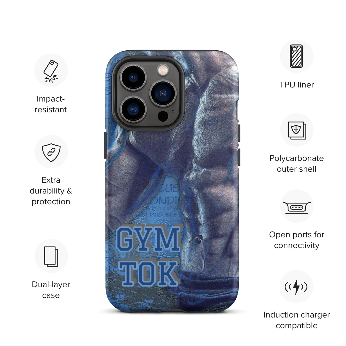 GYMTOK----Tough iPhone case