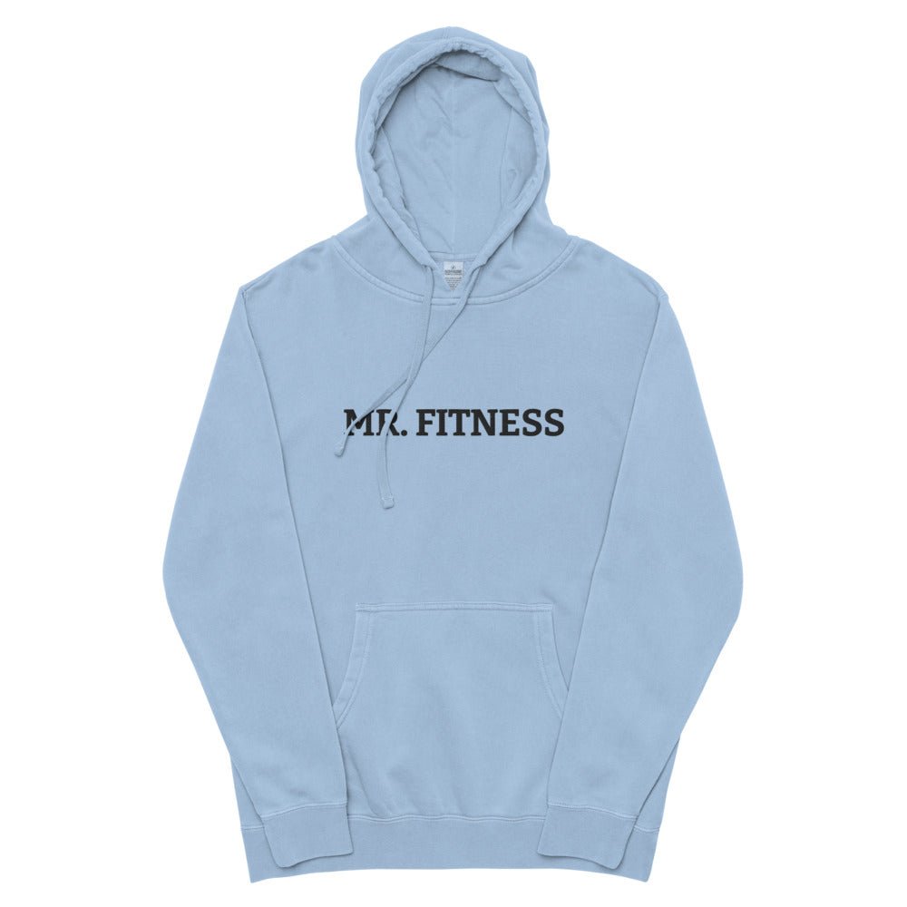 MR. FITNESS BLUE Unisex pigment dyed hoodie
